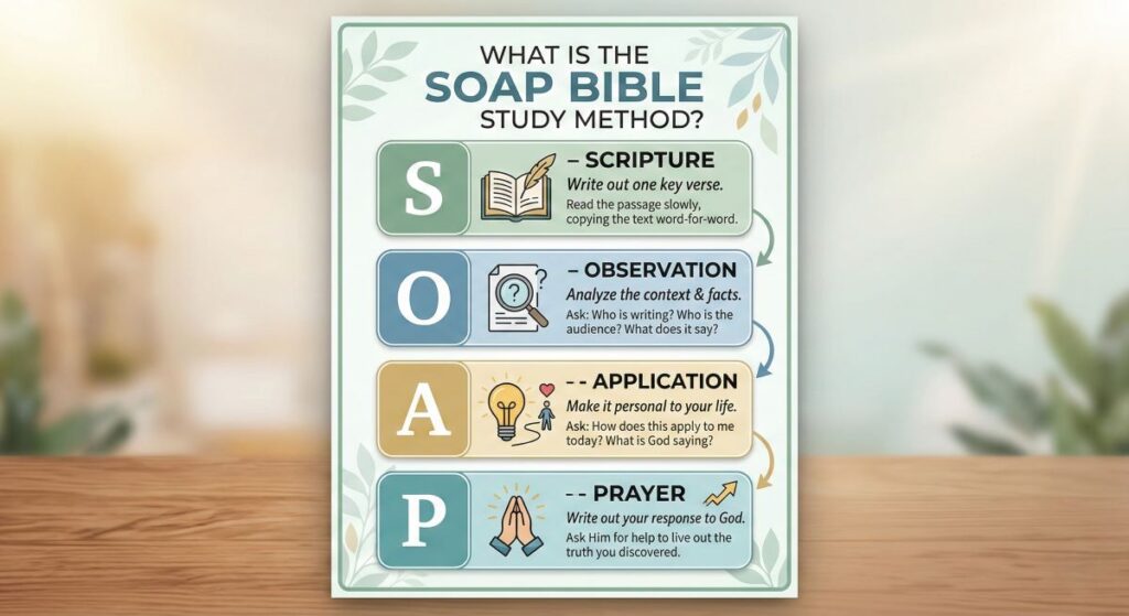 What is the SOAP Bible Study Method